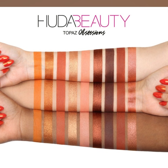 NWT HUDA Beauty Topaz Obsessions Eyeshadow Palette - Picture 2 of 5